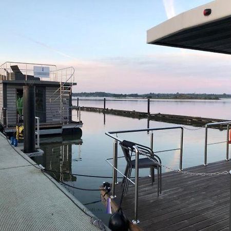 Hausboot Fjord Aries Mit Dachterrasse In Schleswig Hotell Exteriör bild