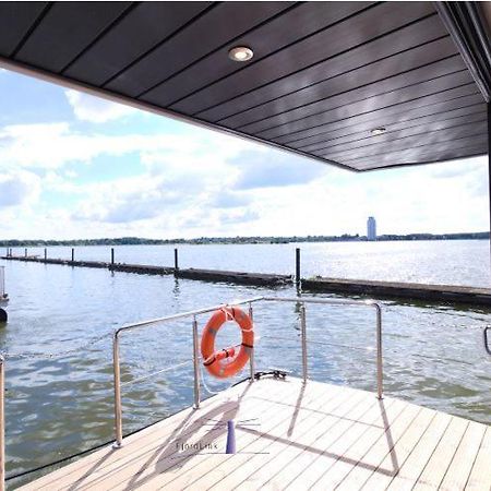 Hausboot Fjord Aries Mit Dachterrasse In Schleswig Hotell Exteriör bild